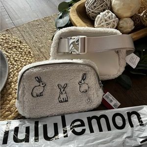 NEW Lululemon Everywhere Belt Bag 1L Fleece New Years Lunar Rabbit